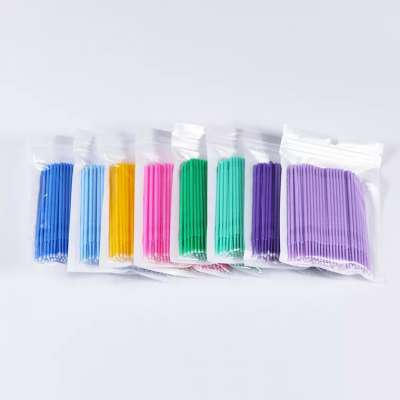 Disposable Micro Applicator Brushes for Eyelash Extensions 100 Packs